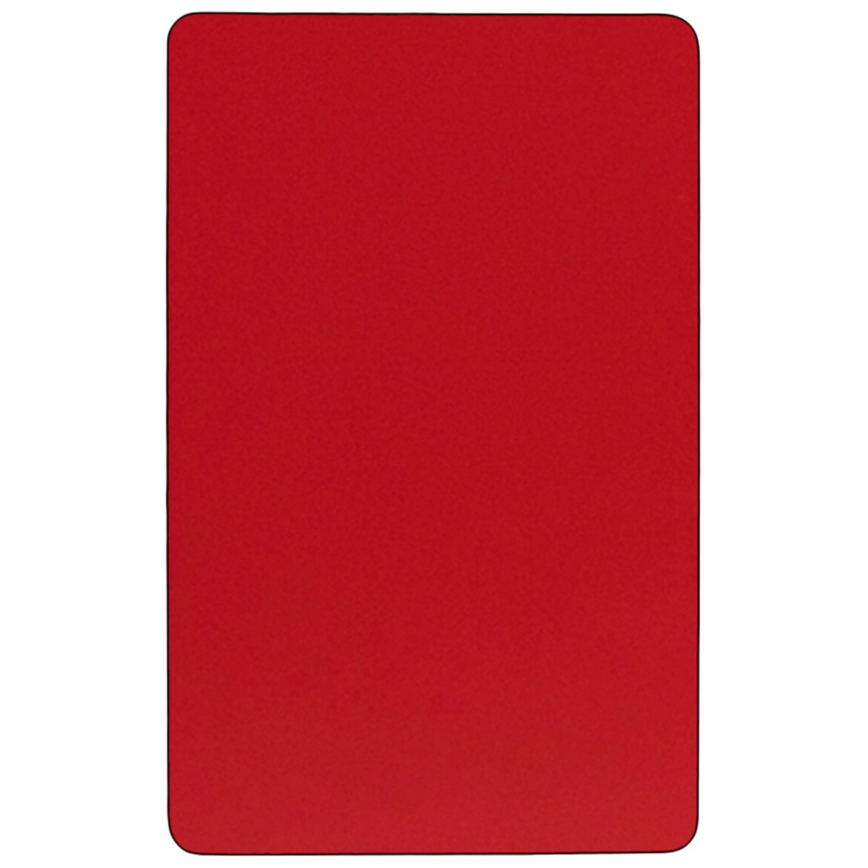 30x72 REC Red Activity Table XU-A3072-REC-RED-H-A-GG