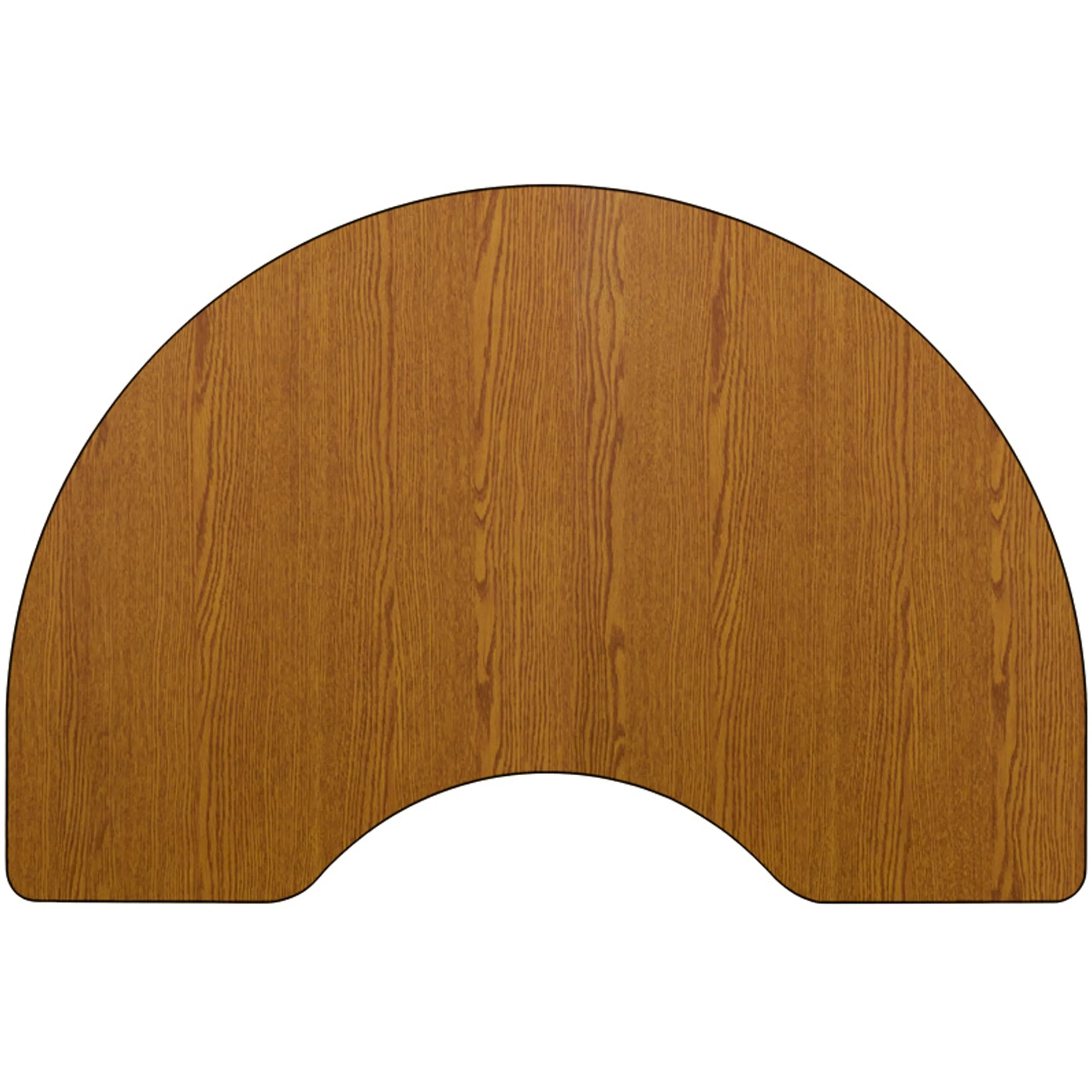 48x96 KDNY Oak Activity Table XU-A4896-KIDNY-OAK-T-A-GG