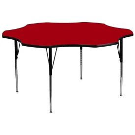 60 FLWR Red Activity Table XU-A60-FLR-RED-T-A-GG