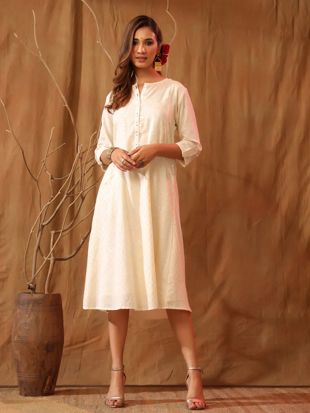 Anuradha Shimmery Dress
