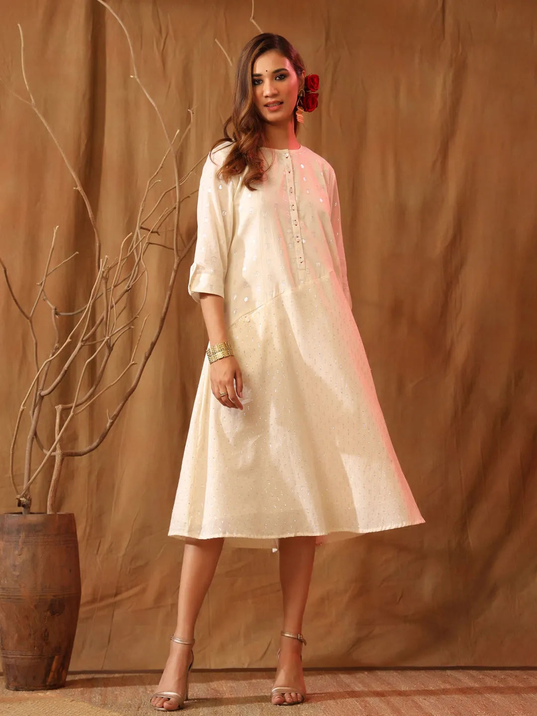 Anuradha Shimmery Dress