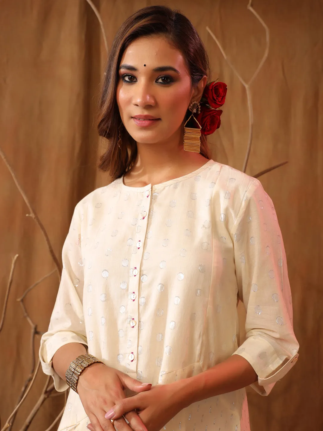 Anuradha Shimmery Dress