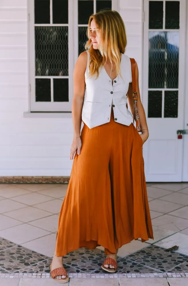Burnt Sienna Drifter Pants