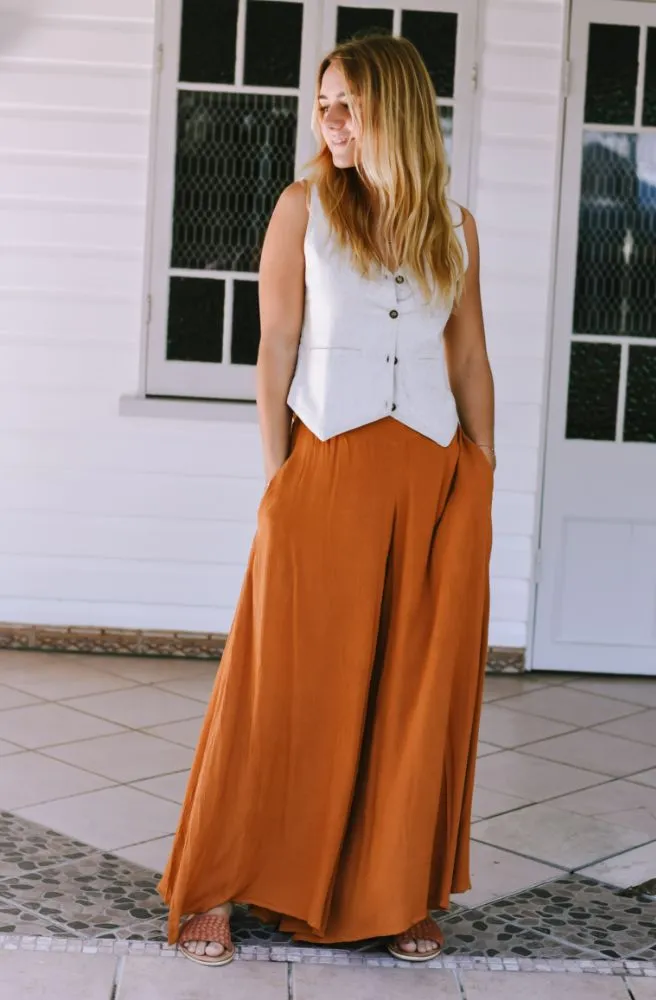 Burnt Sienna Drifter Pants