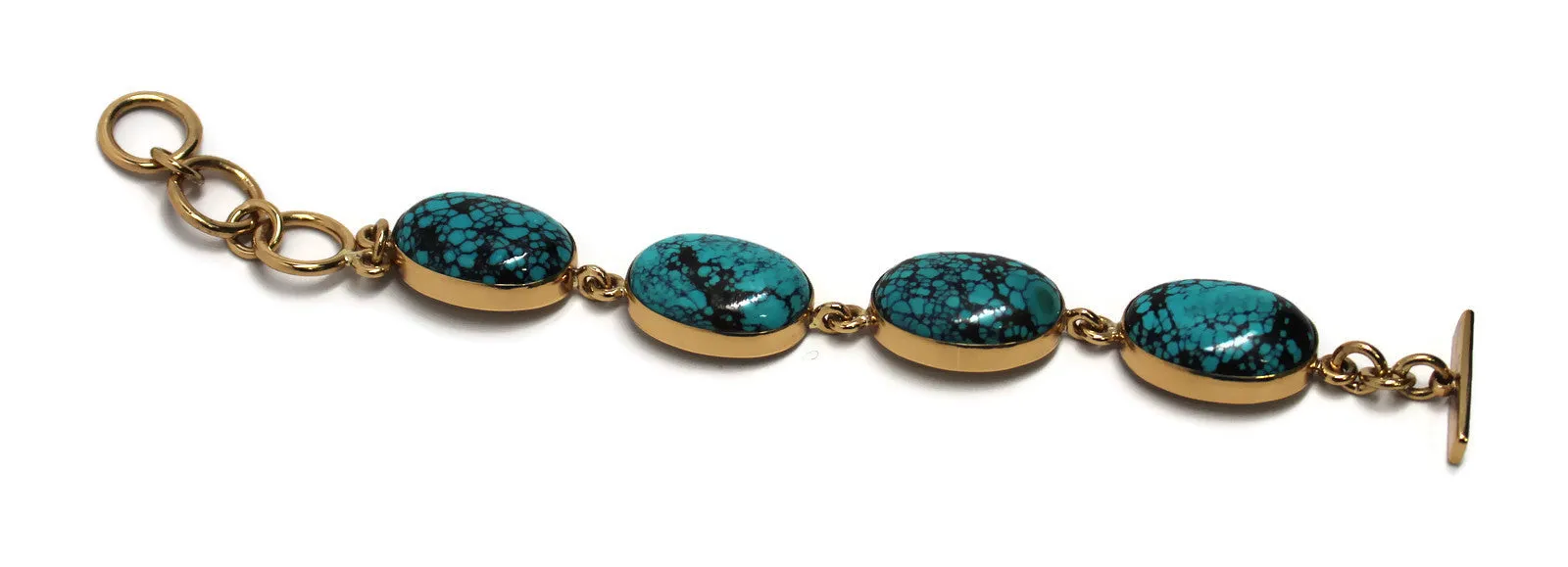 Charles Albert Alchemia - Turquoise Ovals Bracelet