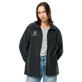 Collegaite Navy Unisex Columbia fleece jacket