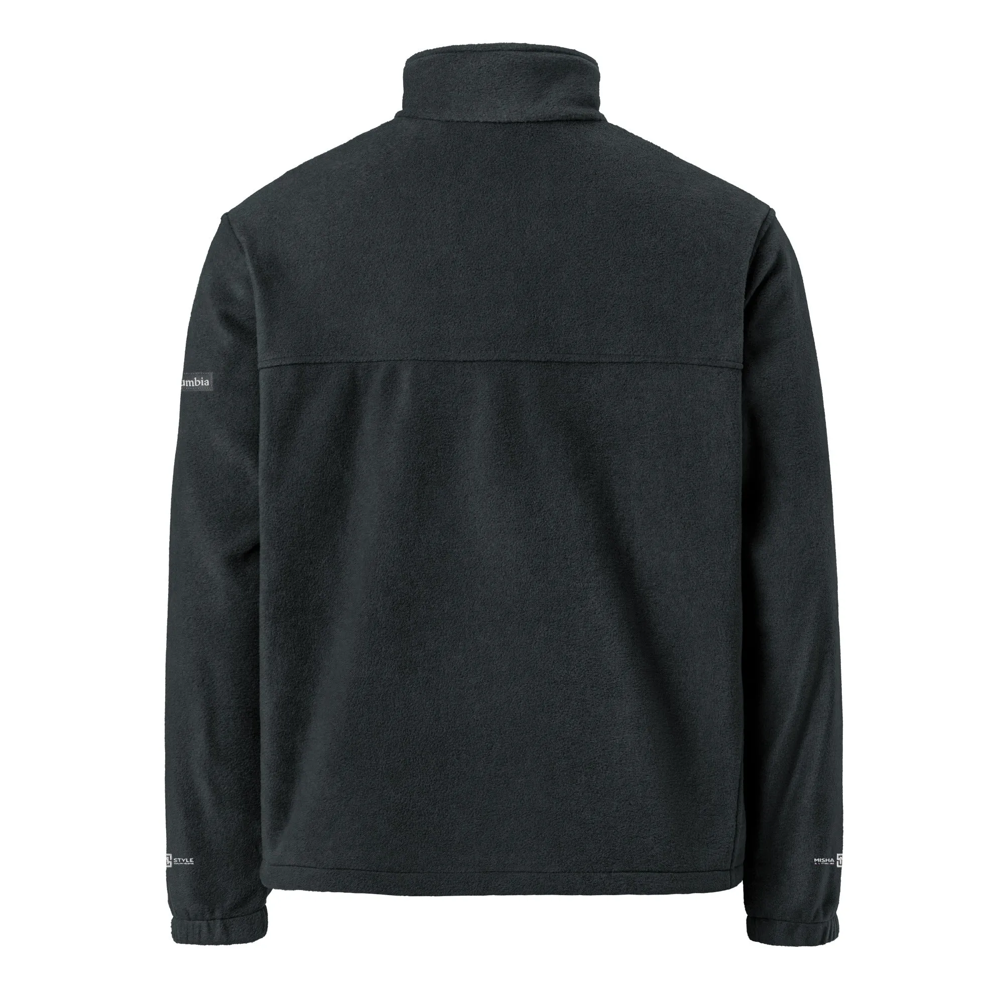 Collegaite Navy Unisex Columbia fleece jacket