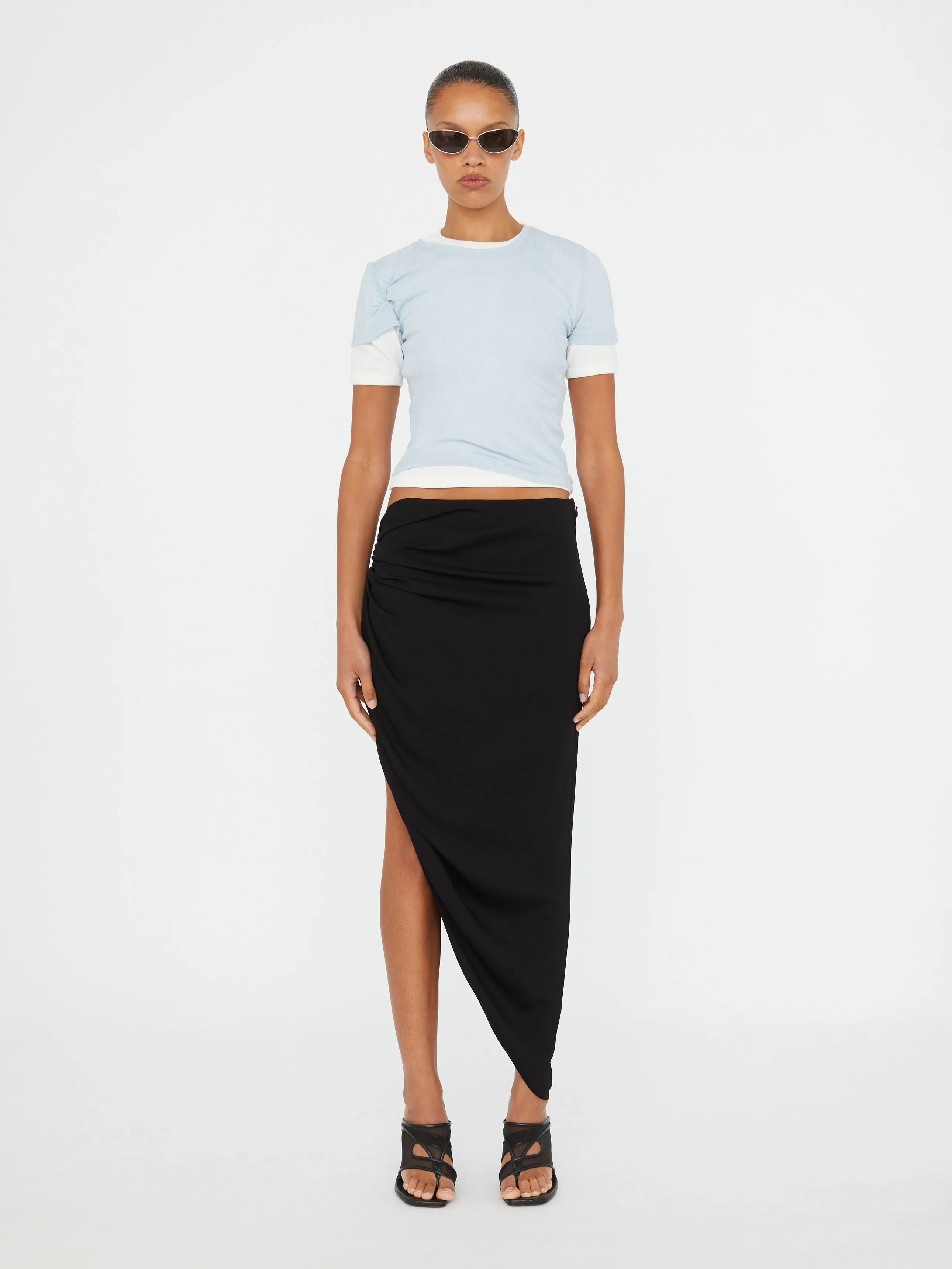 Crescent Gather Skirt
