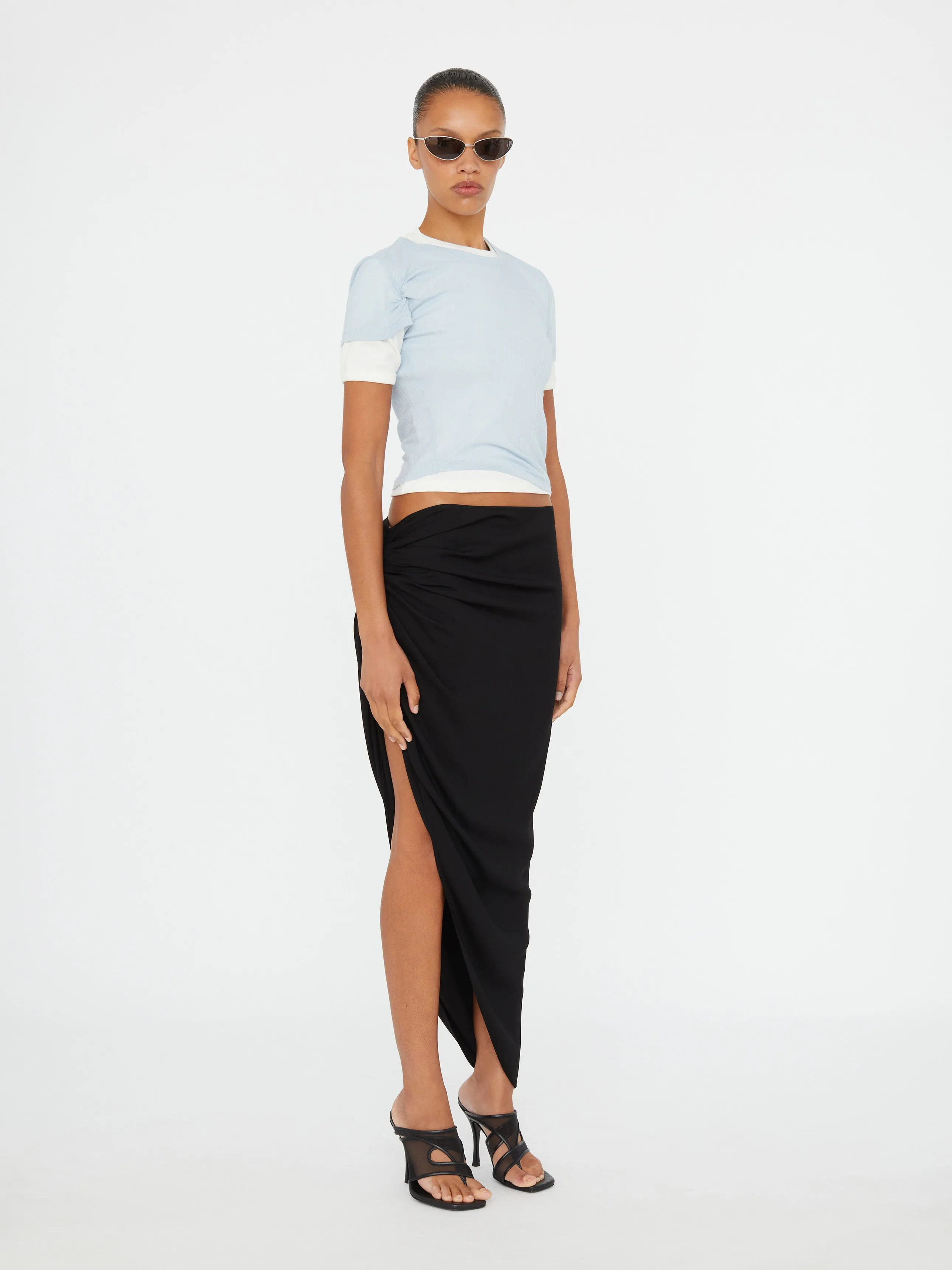 Crescent Gather Skirt