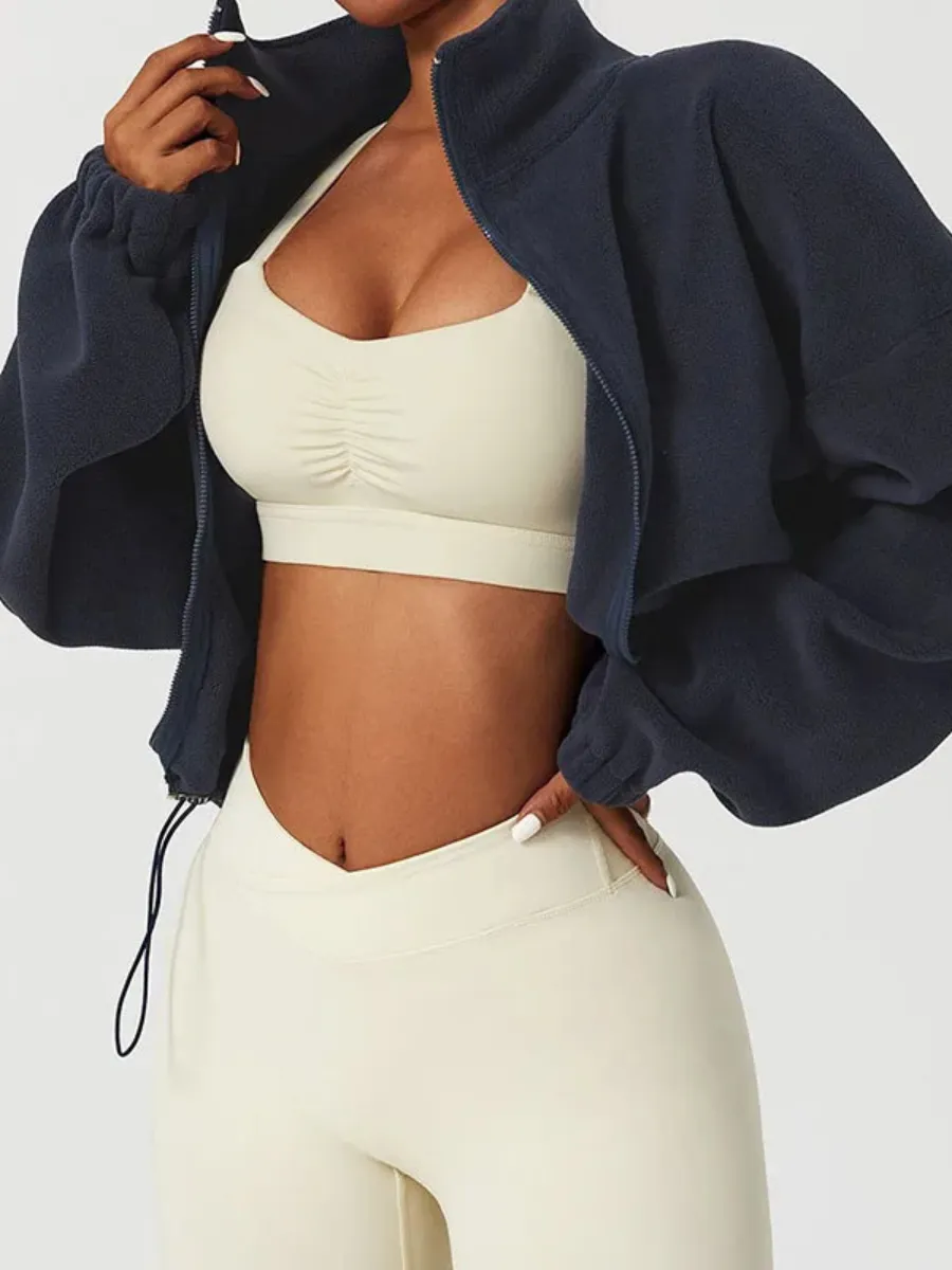 Cropped Sportieve Fleece