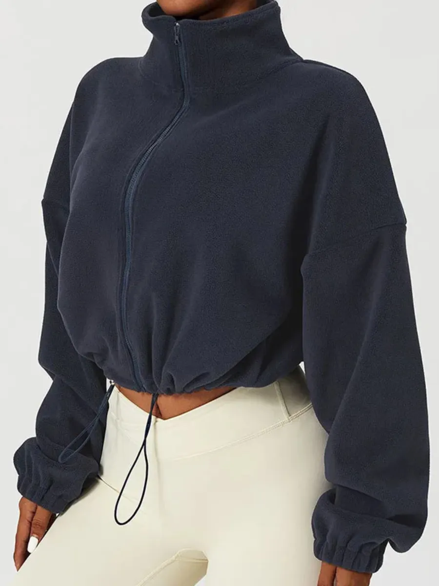 Cropped Sportieve Fleece