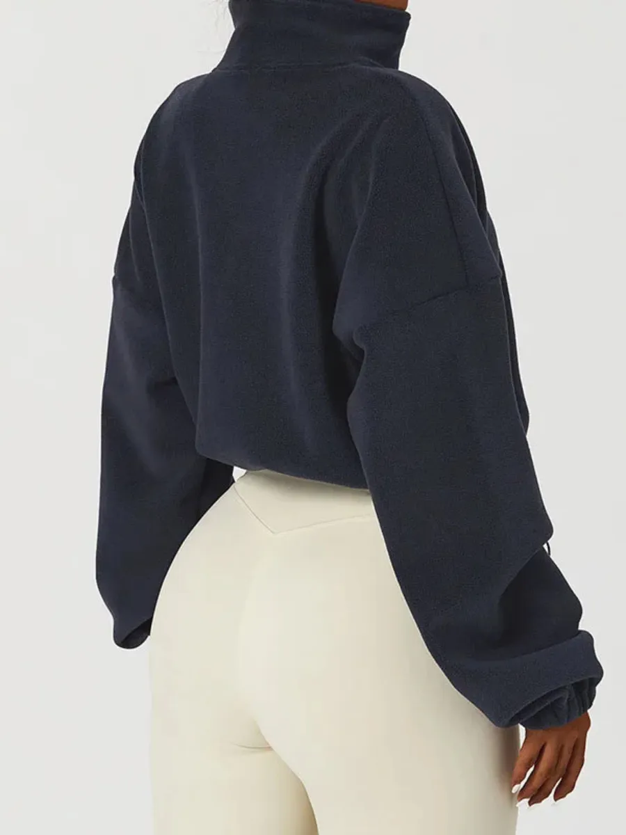 Cropped Sportieve Fleece