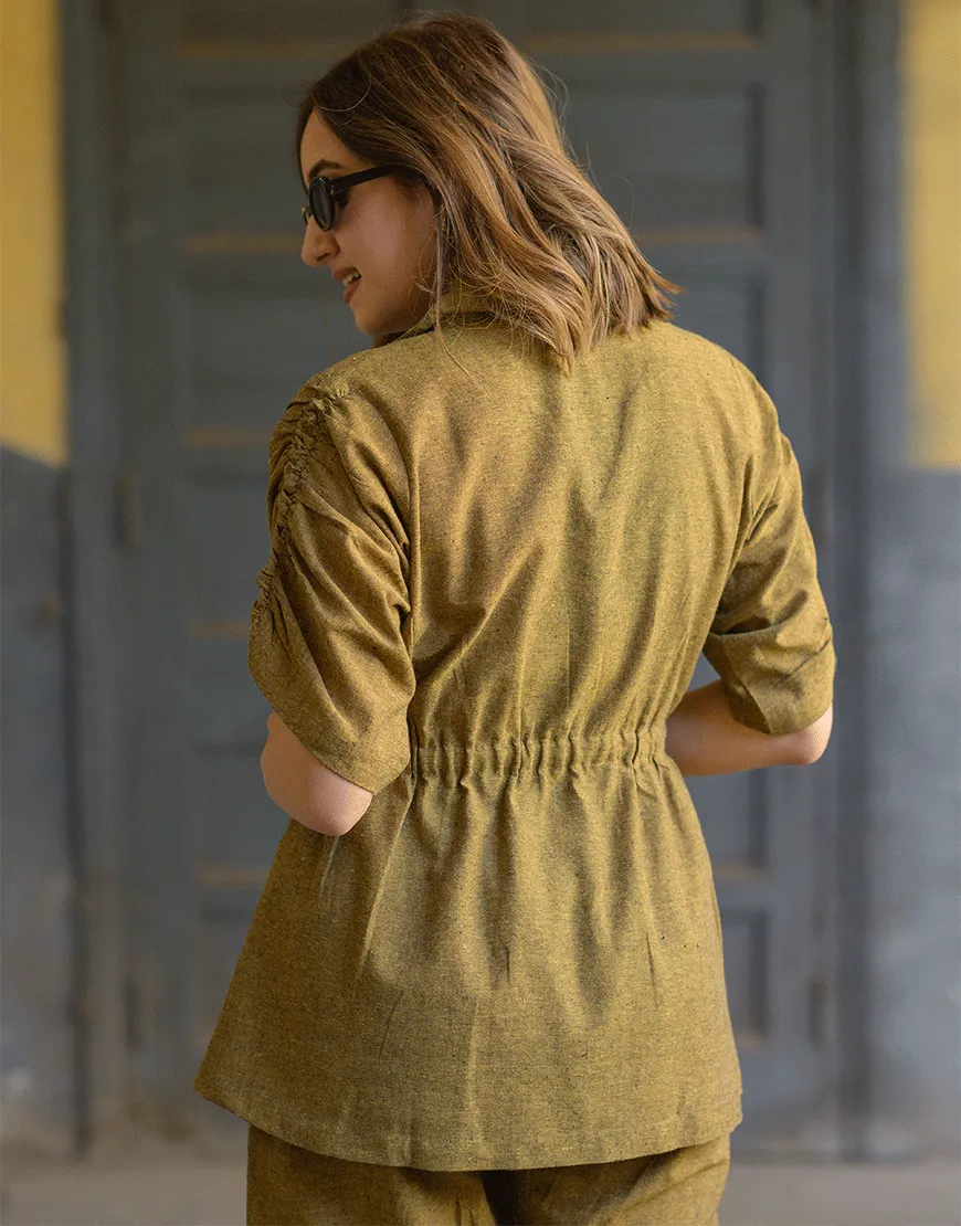Cumin Brown Co-ord Set