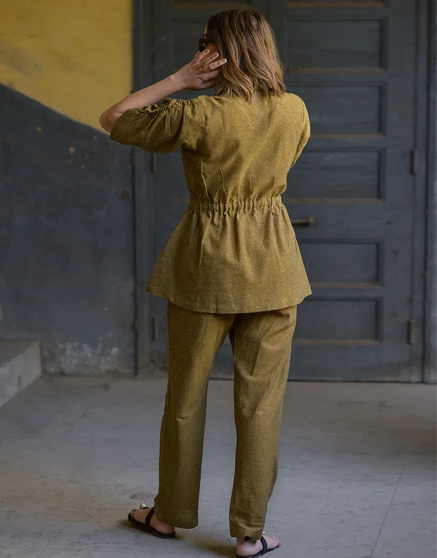 Cumin Brown Co-ord Set