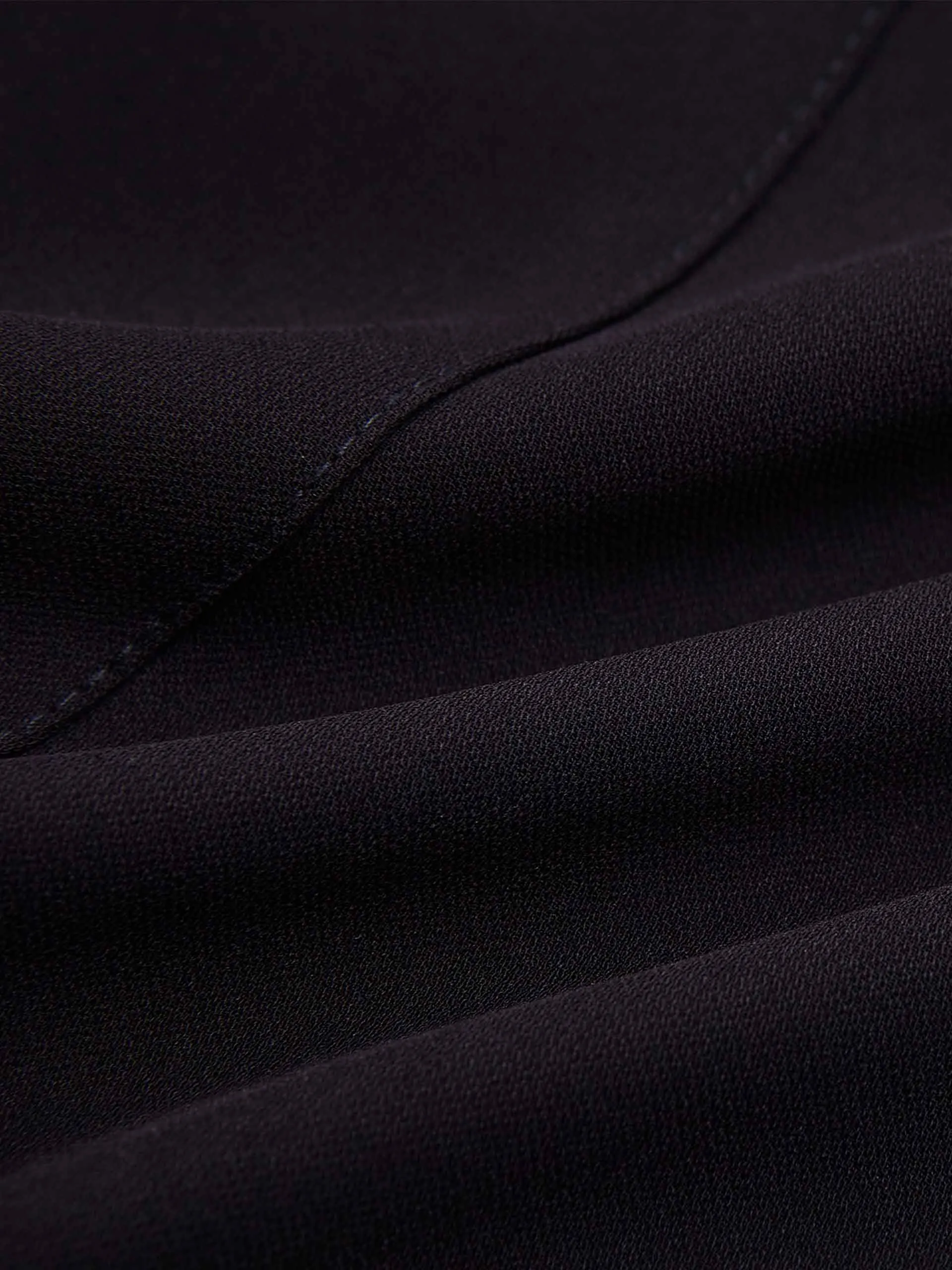 Deconstructed Flared Pants