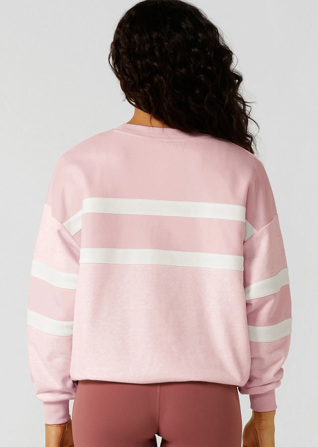 Dreamer Oversized Sweat - Pale Peony