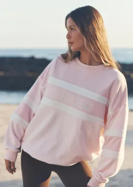 Dreamer Oversized Sweat - Pale Peony