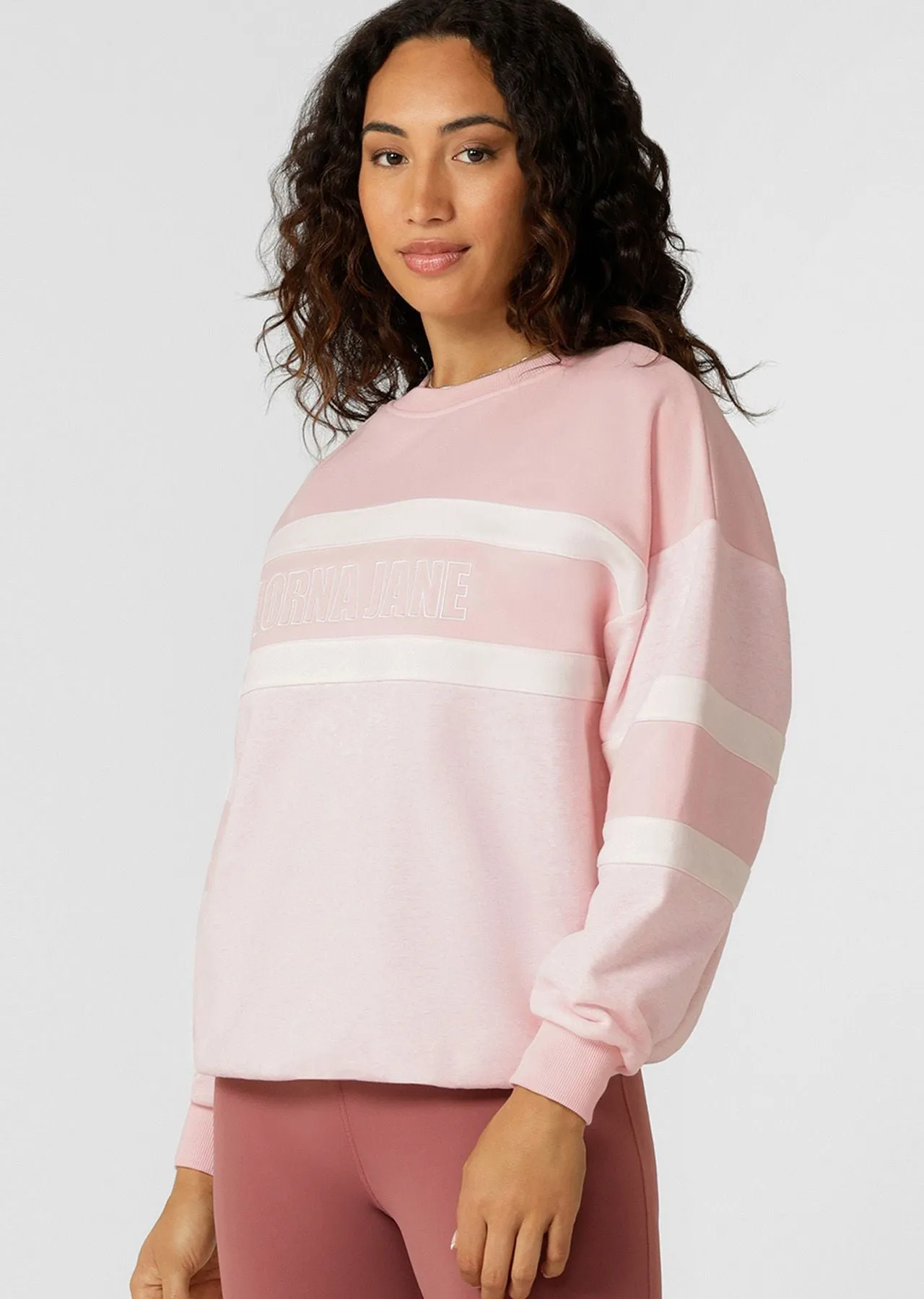 Dreamer Oversized Sweat - Pale Peony