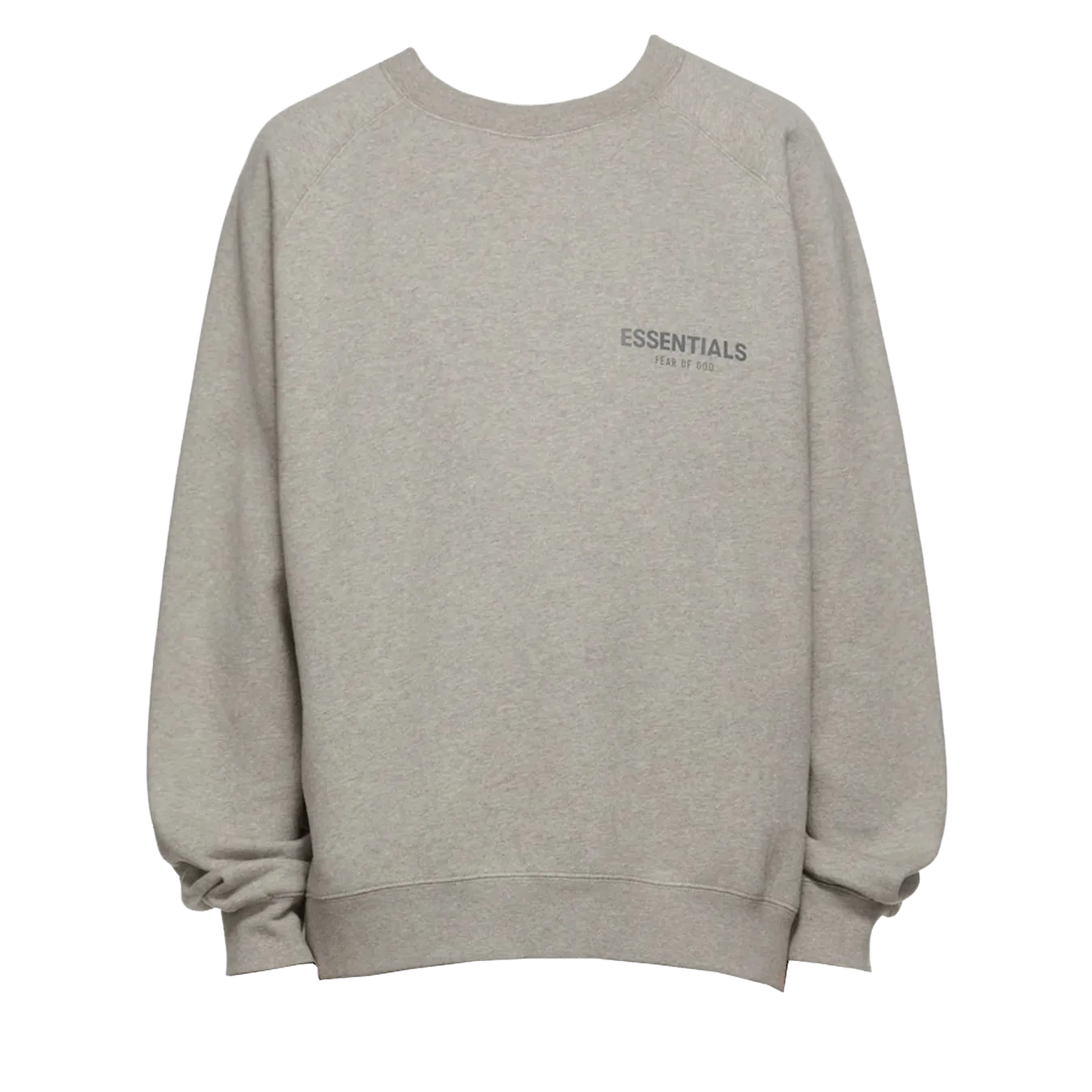 Fear of God Essentials Core Collection Pullover Crewneck Dark Heather Oatmeal