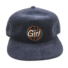 Girl International Corduroy Snap-Back Hat