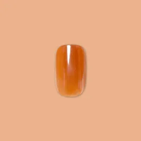 Glazed Pumpkin - Press-On | Short | Squoval - Part of Set