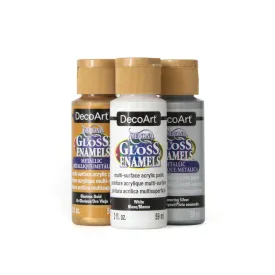 Gloss Enamels Multi:Surface Paint - Shimmery Silver