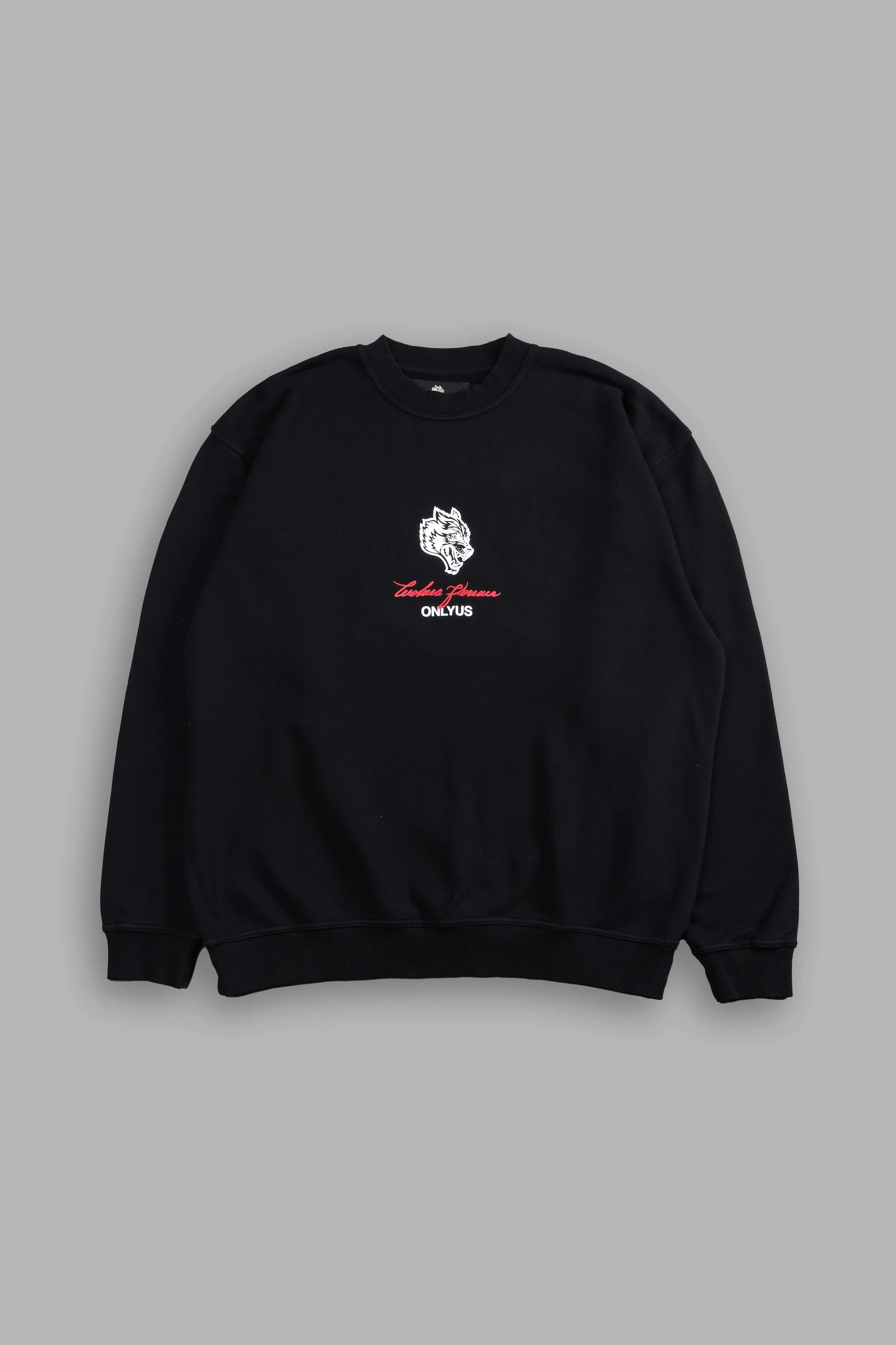 House Of Wolves London Crewneck in Black