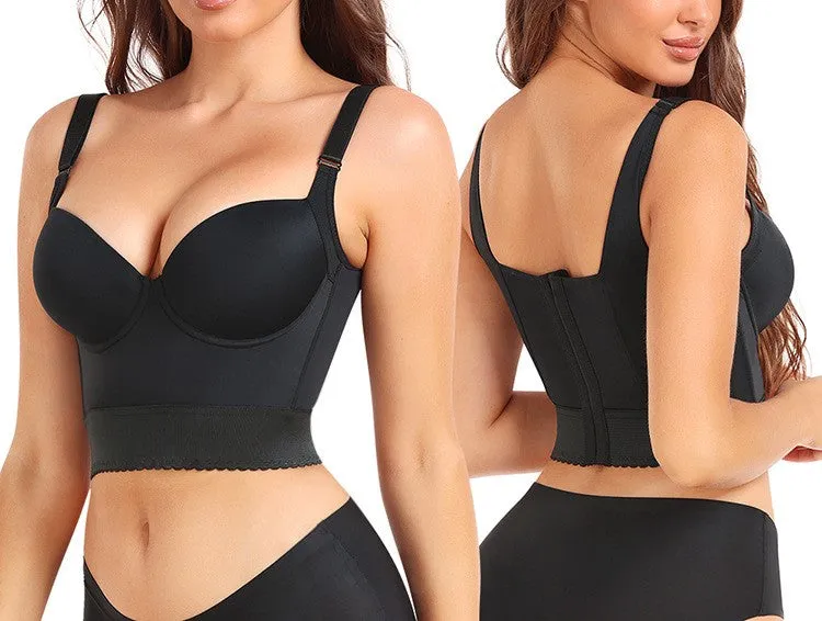 Ins style TOPMELON new high support body-shaping vest style body-shaping and beautiful back large size sports bra