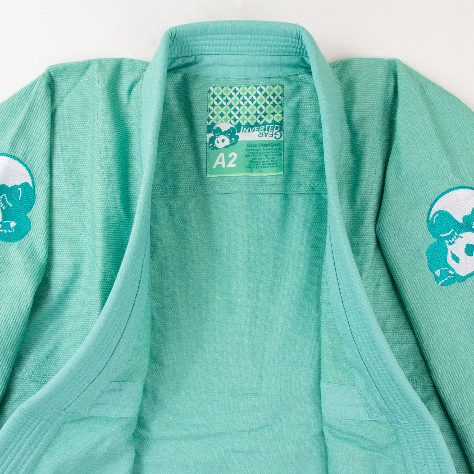 Inverted Gear Hybrid BJJ Gi - Mint/Green Womens