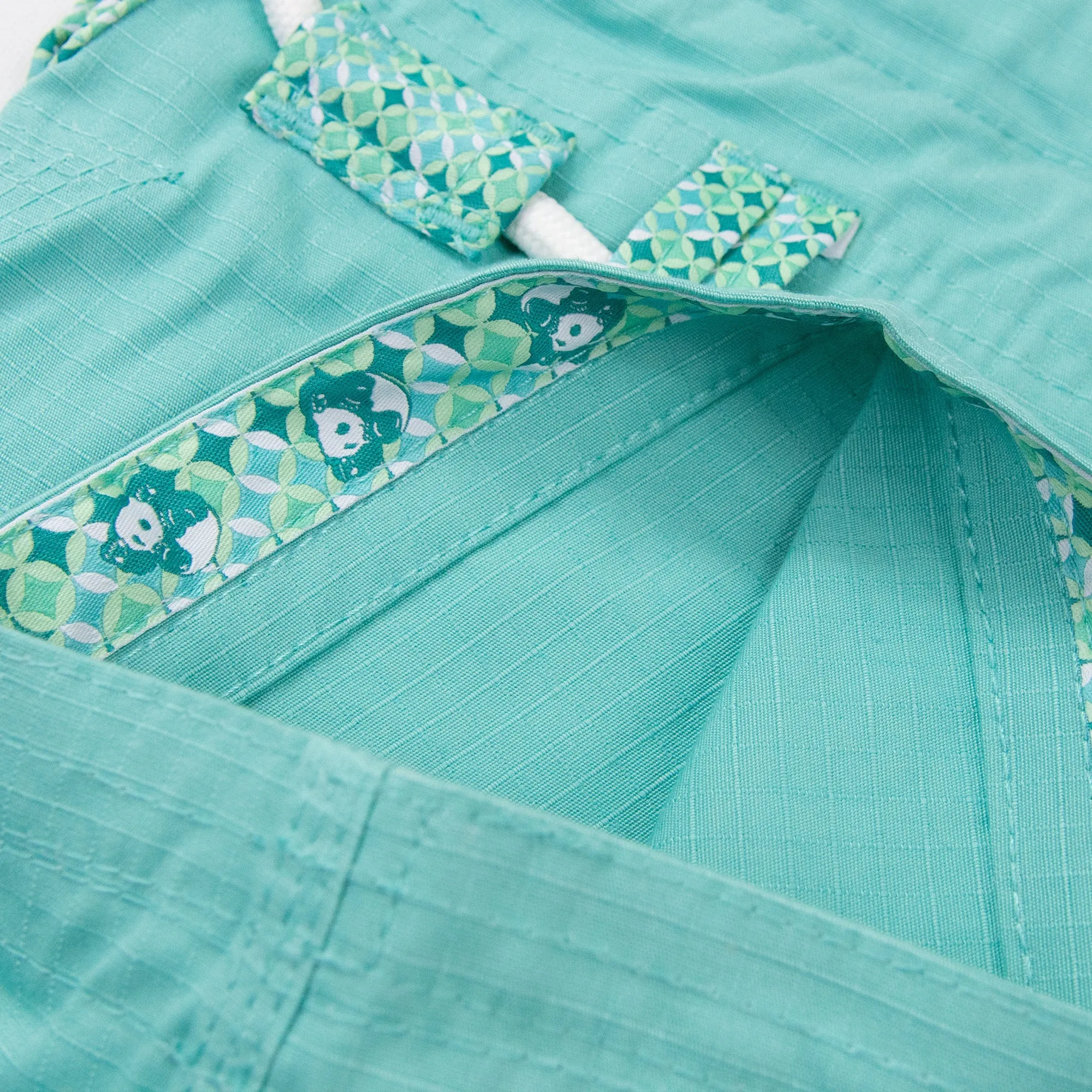 Inverted Gear Hybrid BJJ Gi - Mint/Green Womens