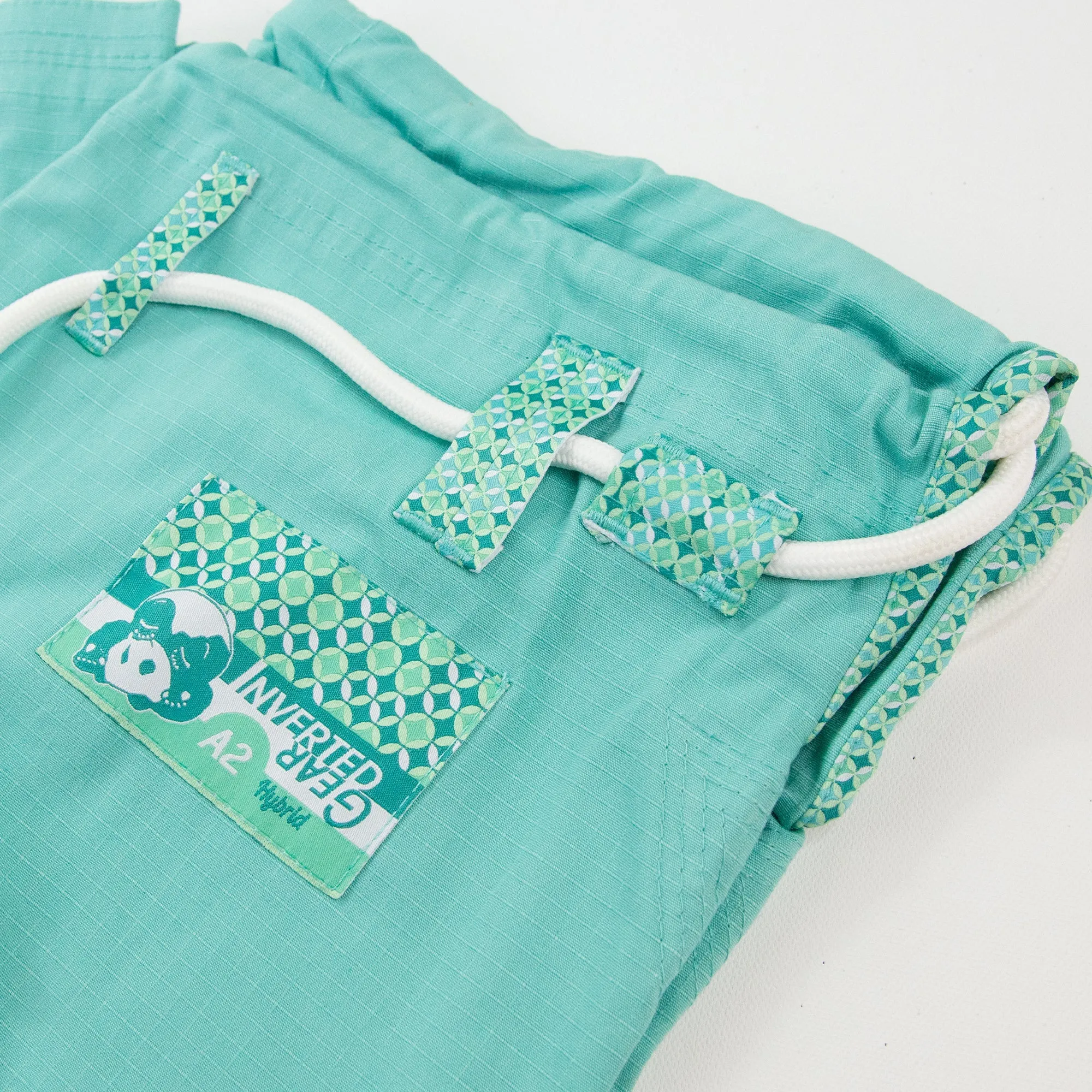 Inverted Gear Hybrid BJJ Gi - Mint/Green Womens