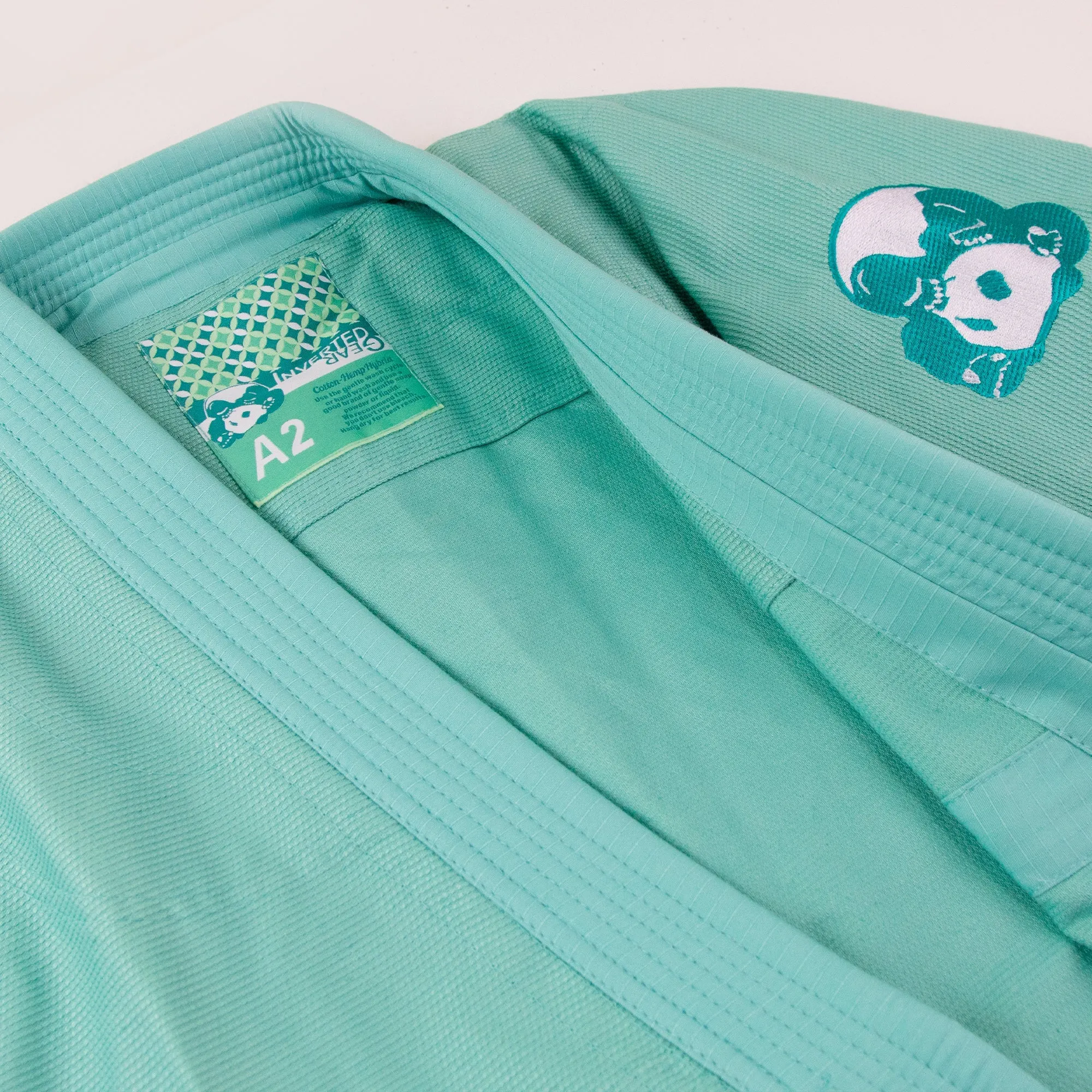 Inverted Gear Hybrid BJJ Gi - Mint/Green Womens