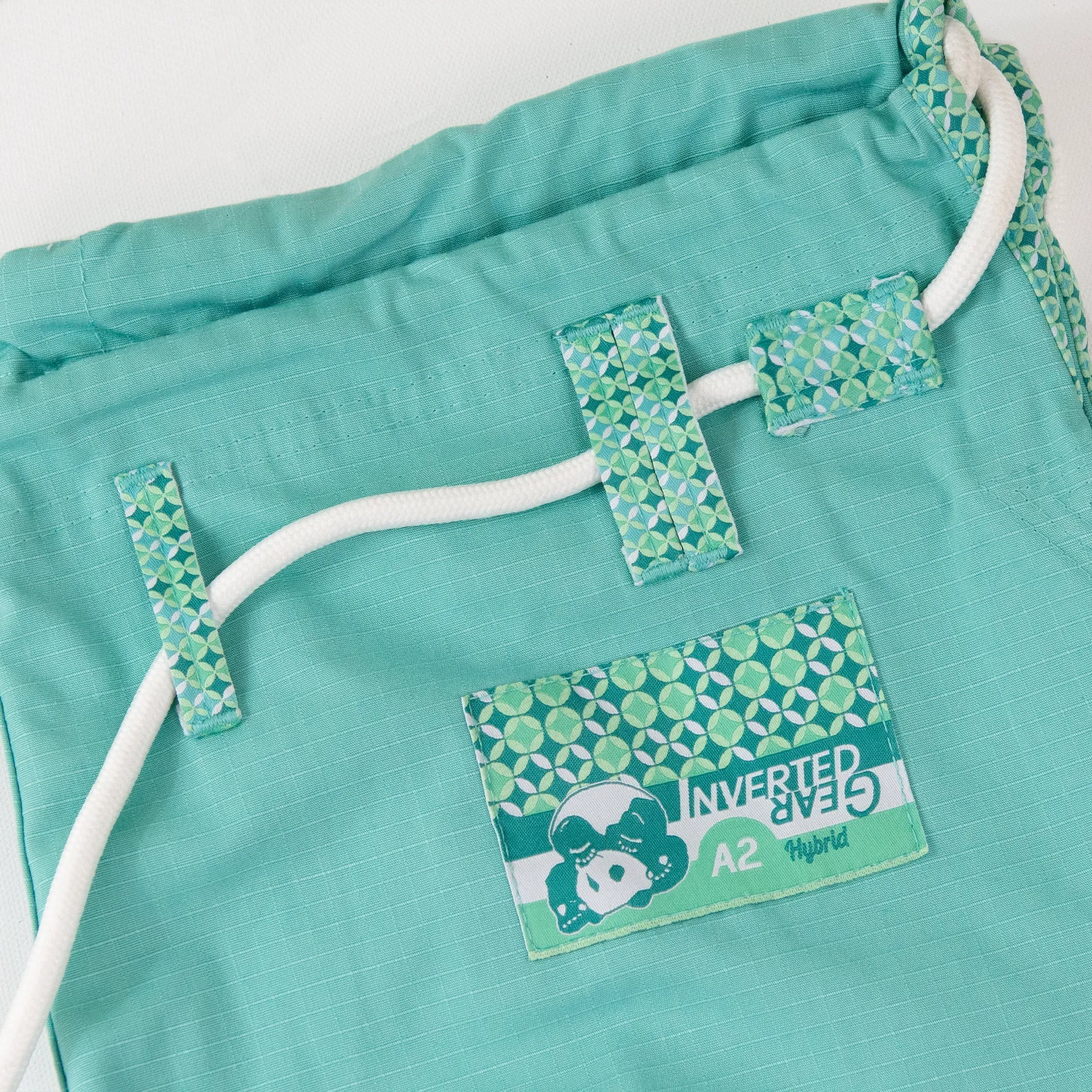 Inverted Gear Hybrid BJJ Gi - Mint/Green Womens