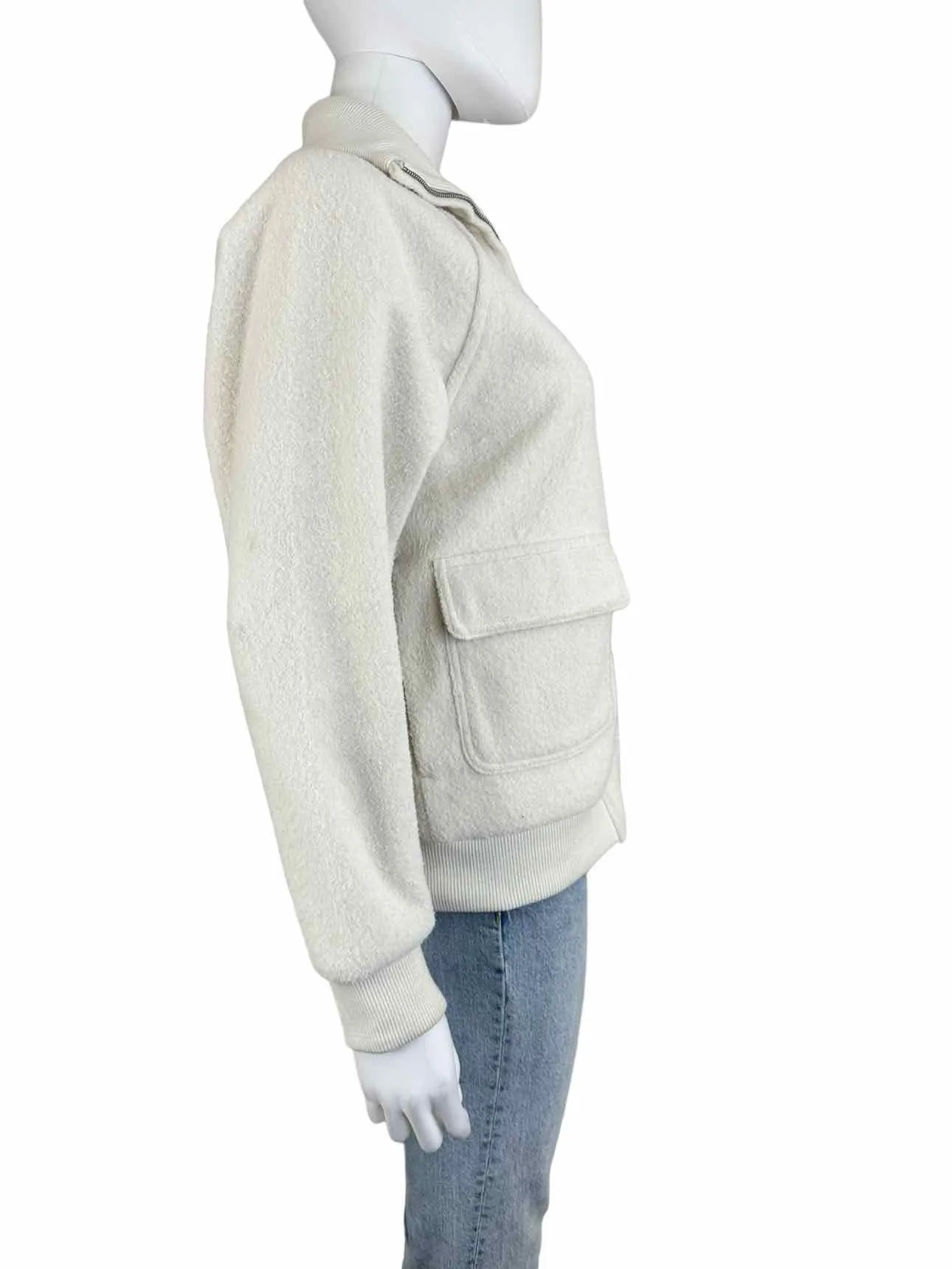 joie Cream Fleece Jacket Size S