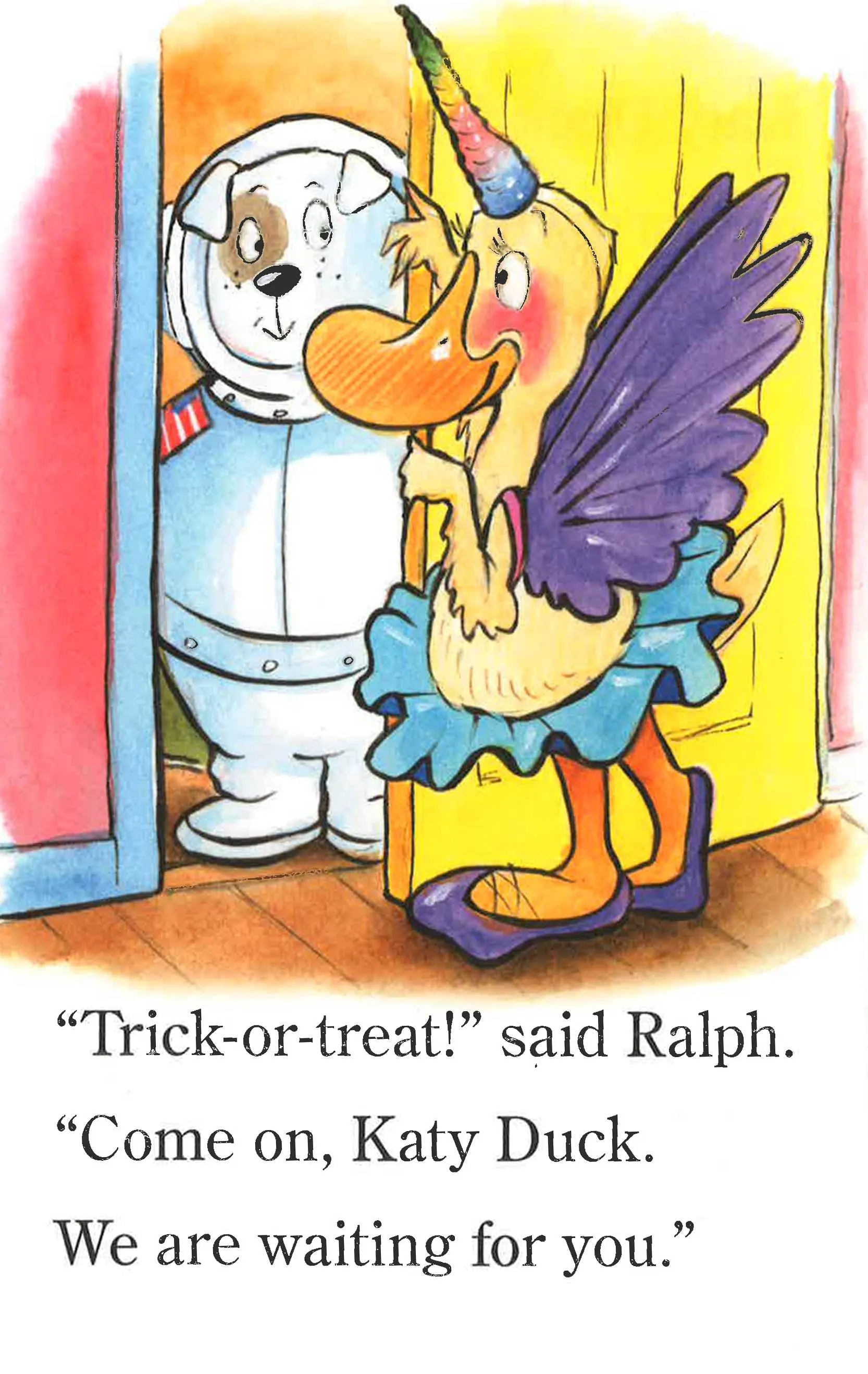 Katy Duck's Happy Halloween: Level 1 (Hb)