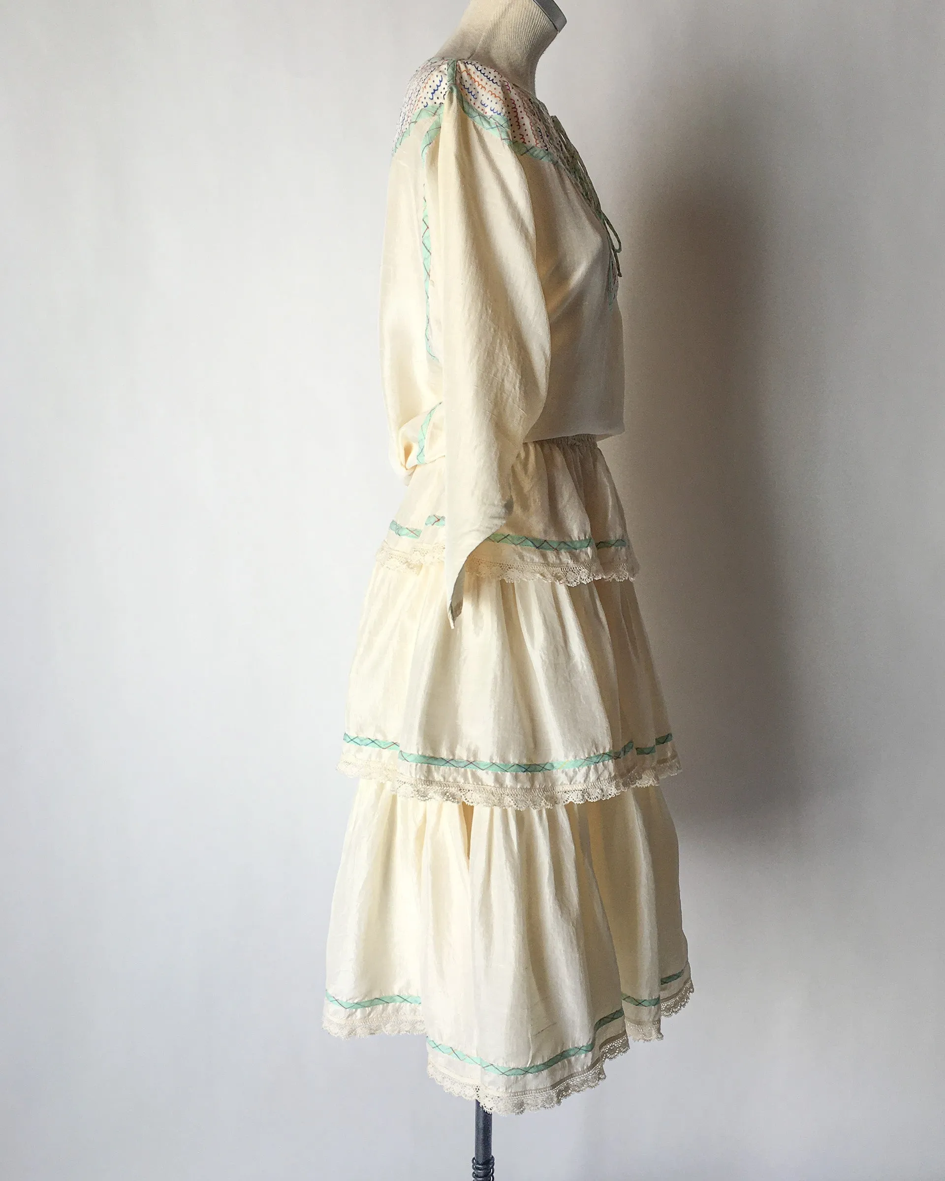 Koos Van Den Akker Blouse & Skirt Set