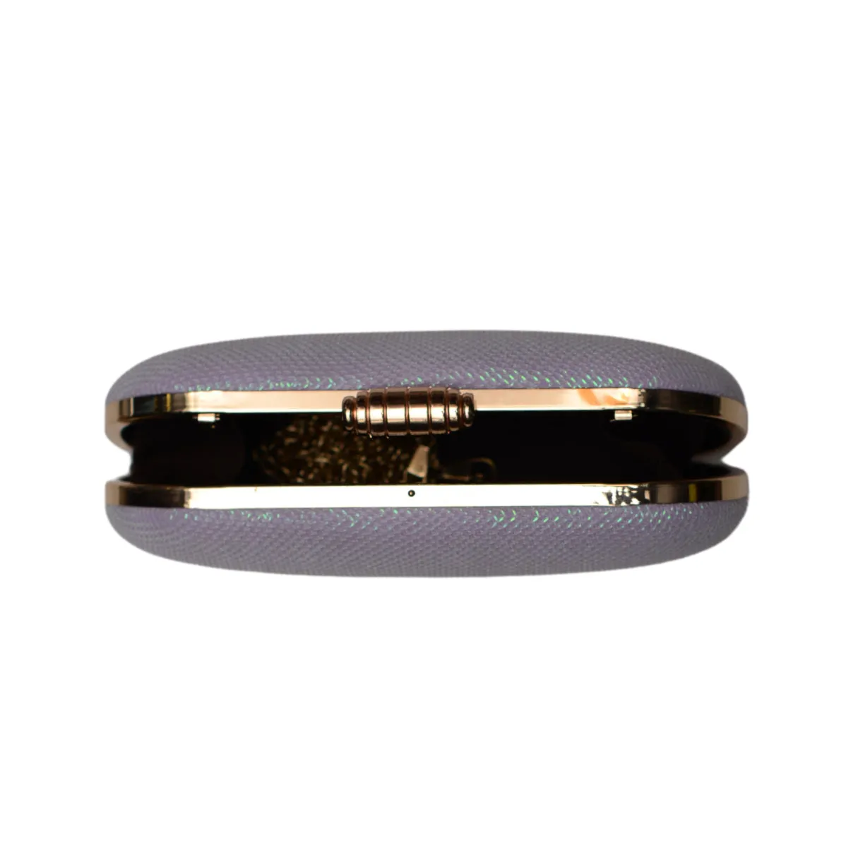Lavender Shimmery Fabric Clutch
