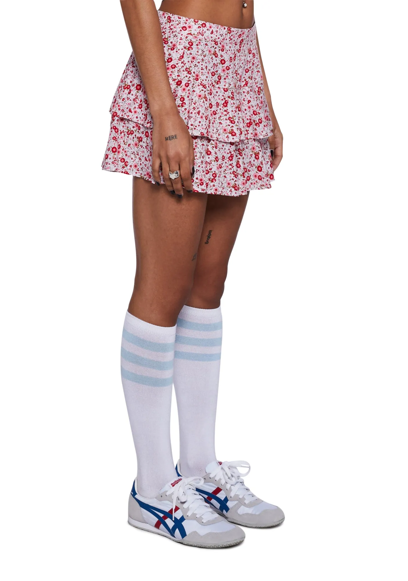 Lowisa Mini Tiered Skirt