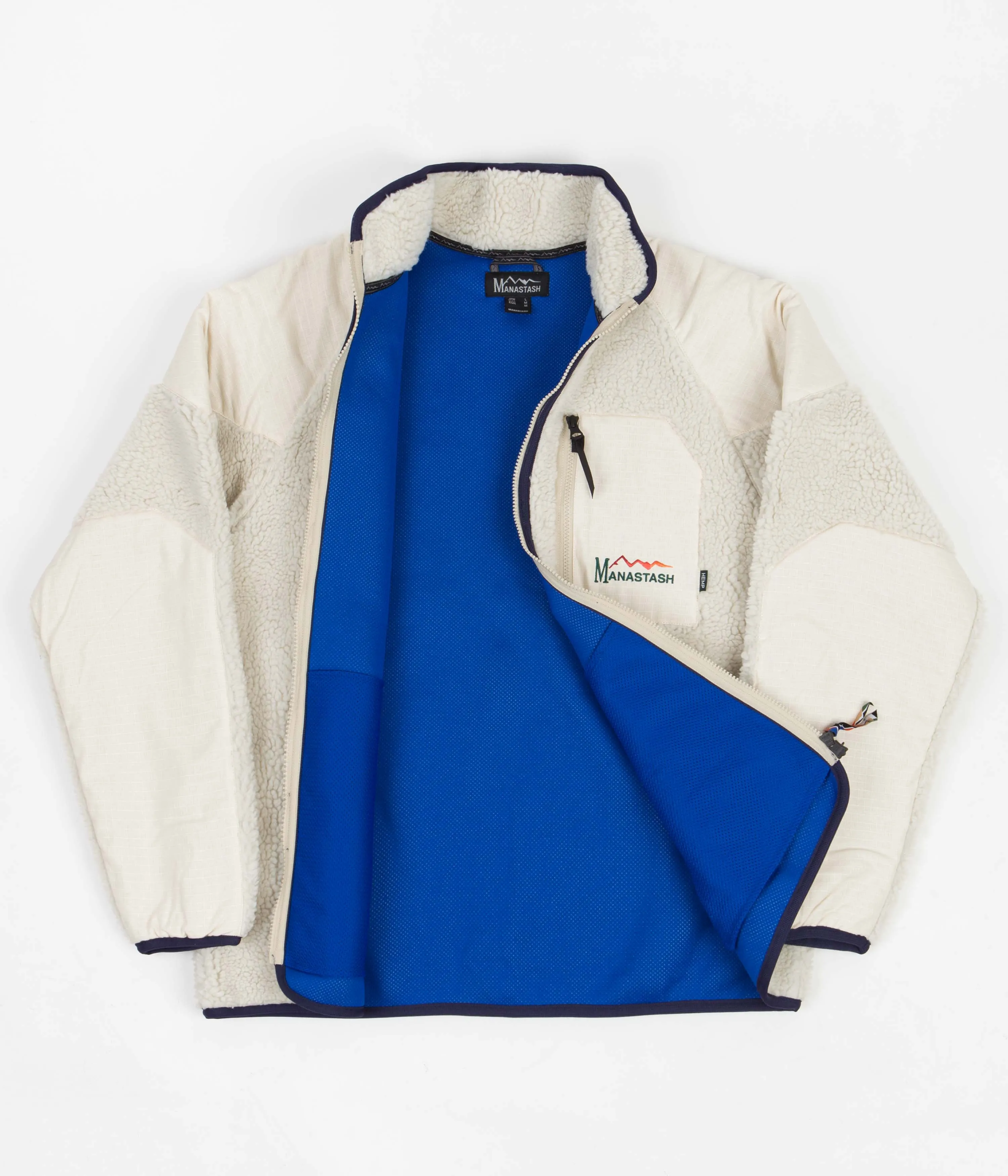 Manastash Gorilla Fleece Jacket - Natural