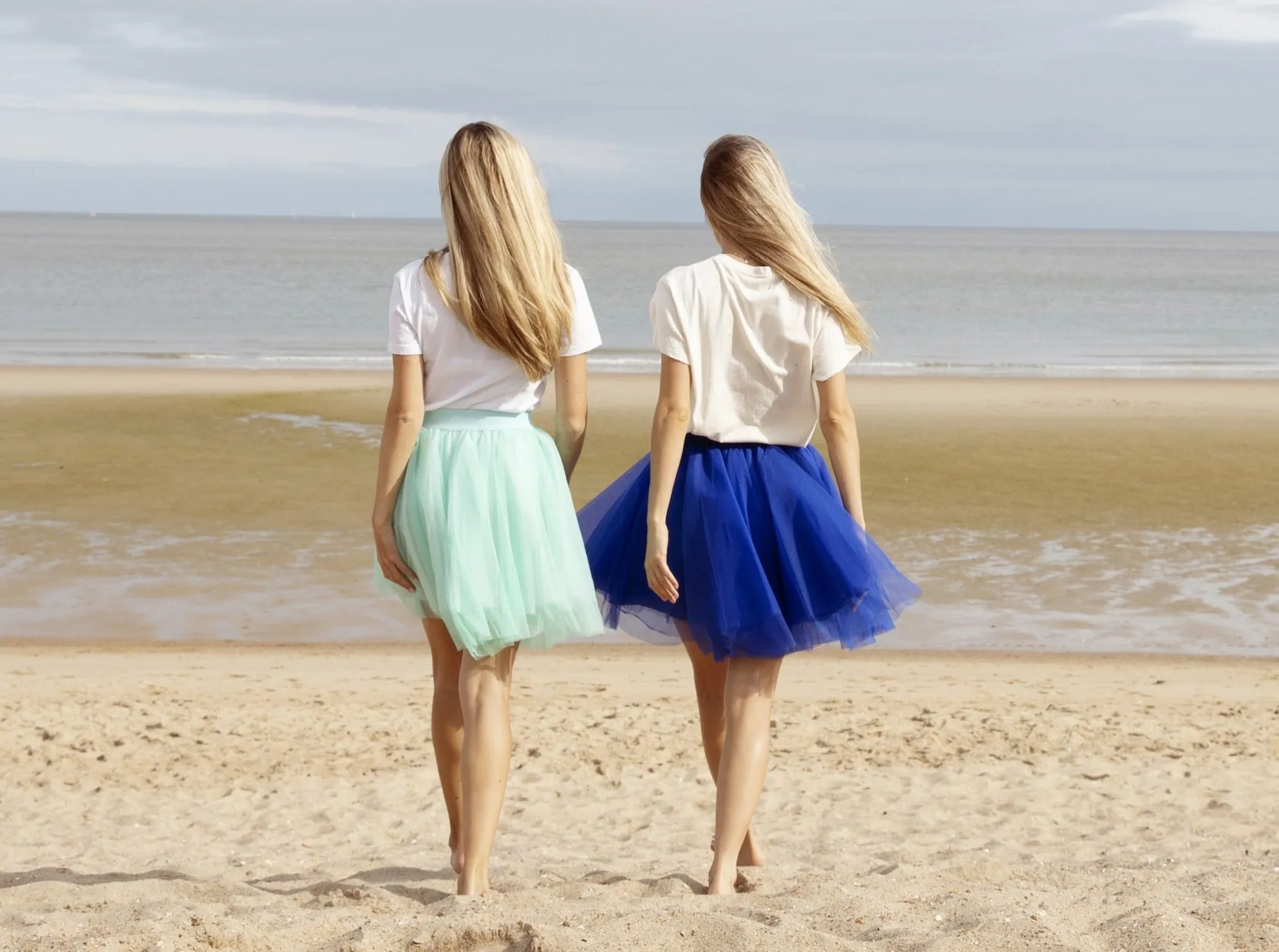 Mini Mint Tulle Skirt