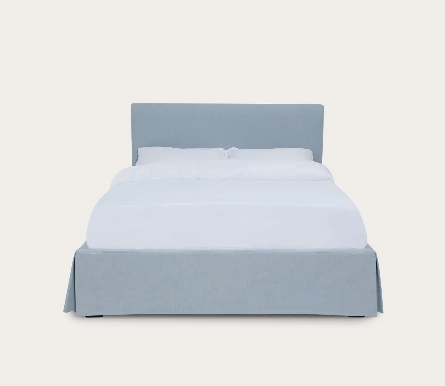 Modus Furniture Shelby Upholstered Skirted Panel Bed