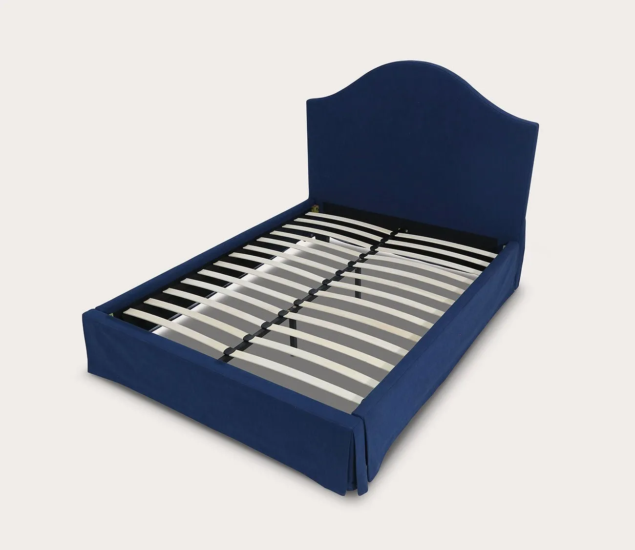 Modus Furniture Sur Upholstered Skirted Panel Bed
