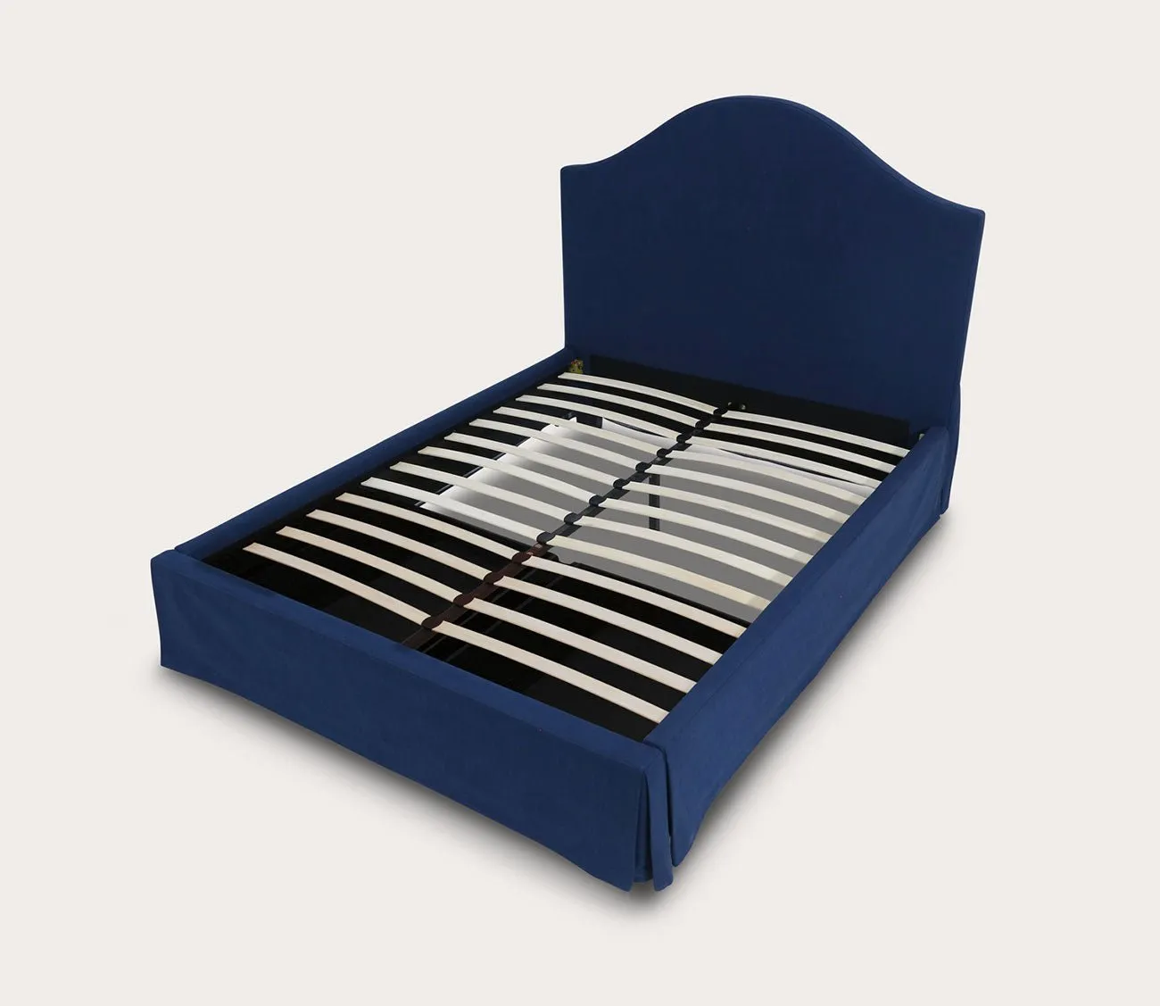 Modus Furniture Sur Upholstered Skirted Storage Panel Bed