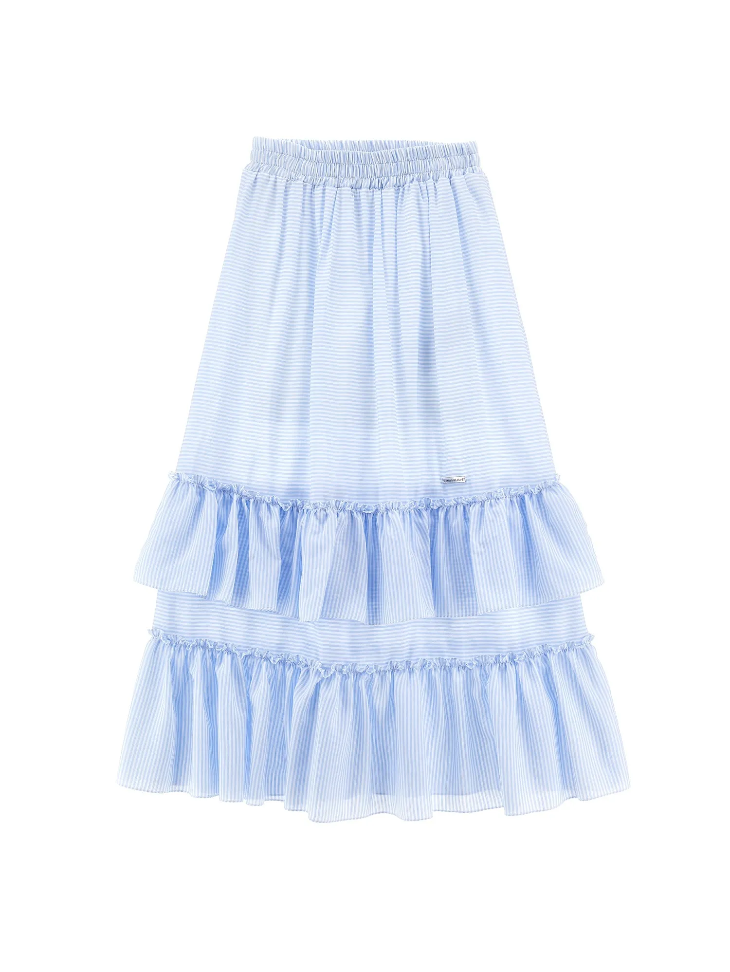 MONNALISA RUFFLE LAYERED SKIRT