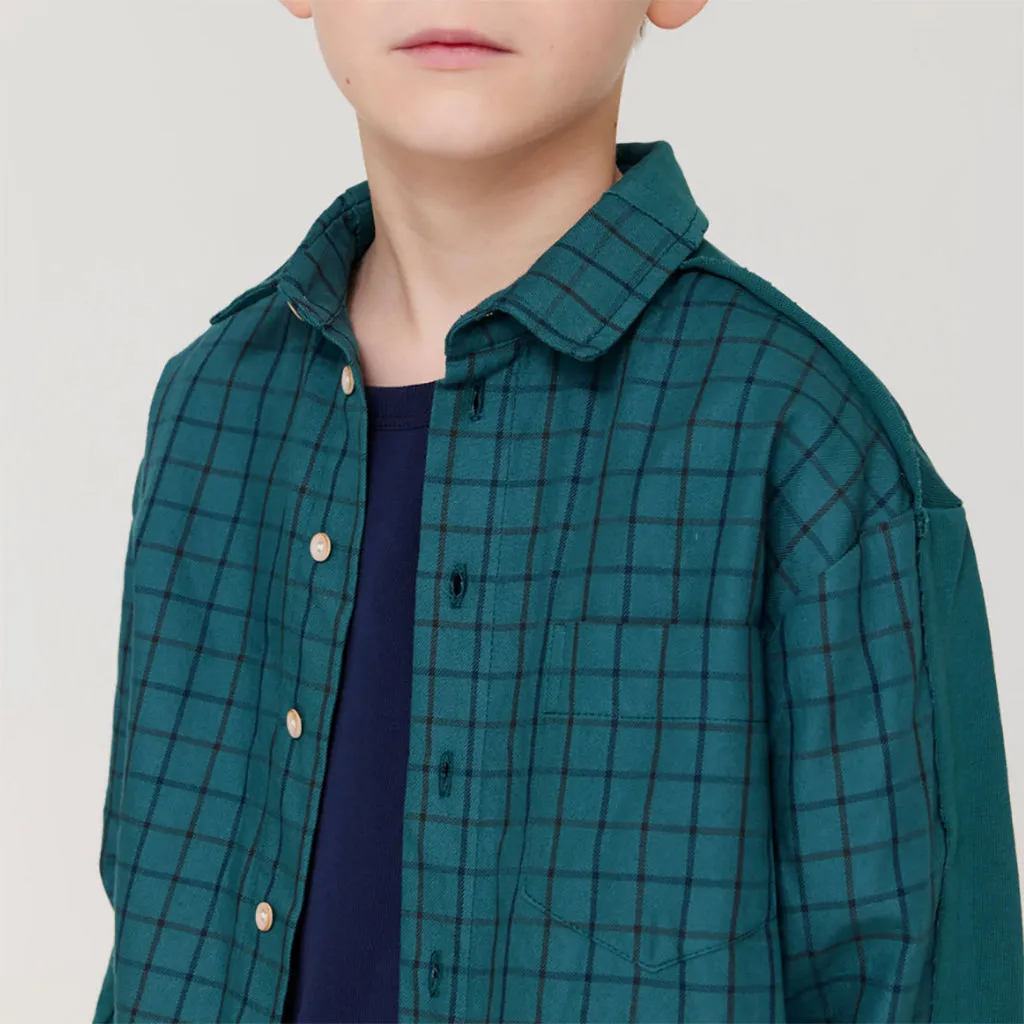 Morley Child Vadiem Shirt Penta Pine Green