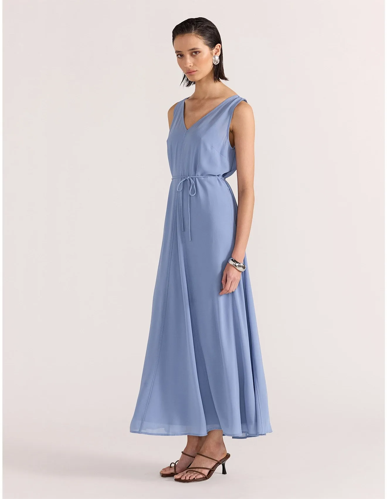 MYLA GODET MIDI DRESS