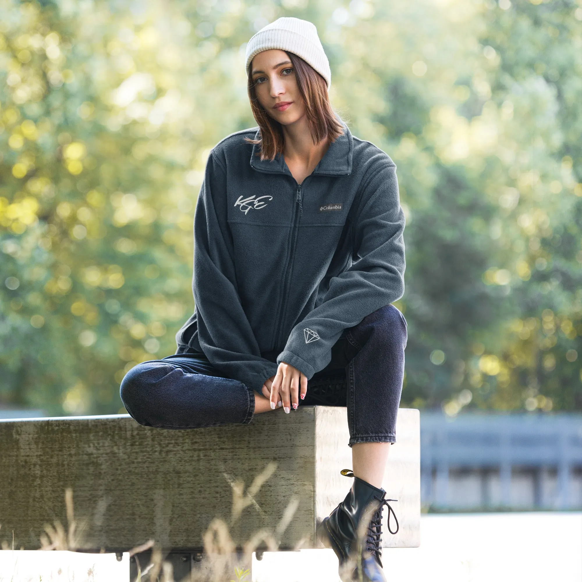 (New) KGE Unlid Unisex Columbia fleece jacket (Limited Edition)