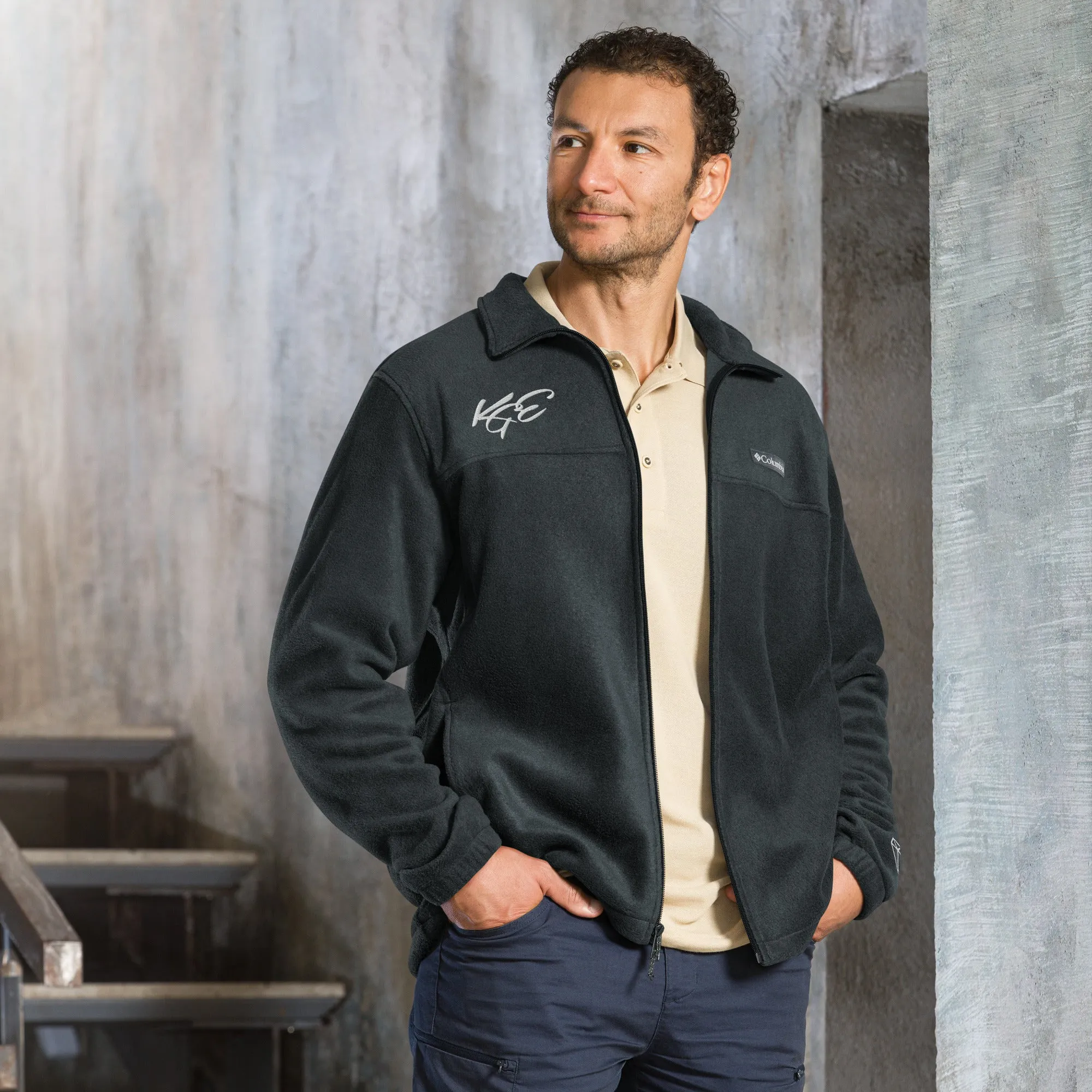 (New) KGE Unlid Unisex Columbia fleece jacket (Limited Edition)