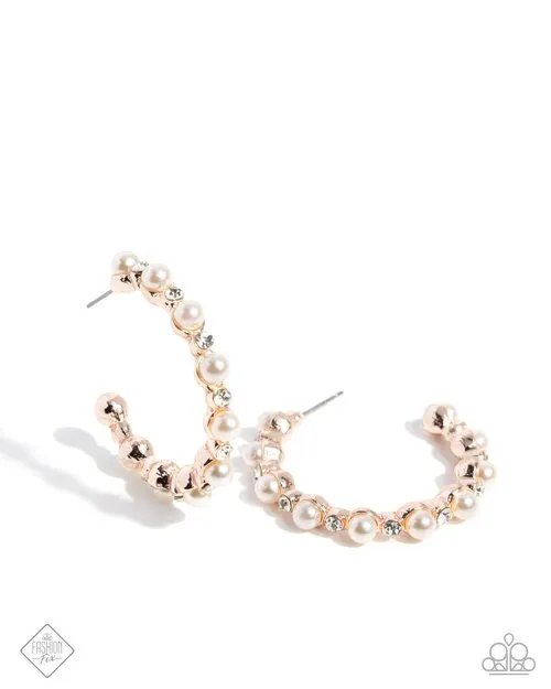 Paparazzi Earring ~ Shimmery Scope