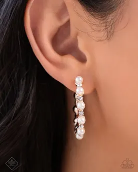 Paparazzi Earring ~ Shimmery Scope